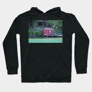 Red Boat House Hoodie